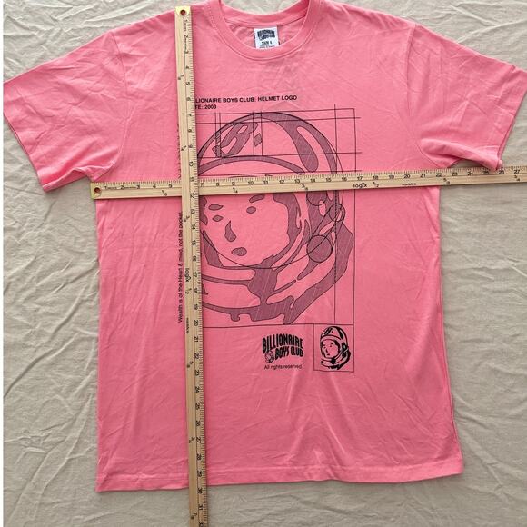 Billionaire Boys Club NWT | BLUEPRINT short sleeve tee in pink t-shirt | Large - Picture 2 of 4
